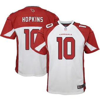 youth nike deandre hopkins white arizona cardinals game jer